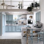 Cucine country Anice Talcato, in legno, classica, colore anice