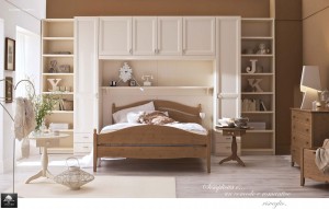 Camere solare tradizionale color beige e legno