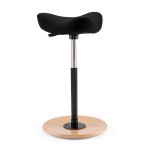 ergonomic chairs variér move black stool