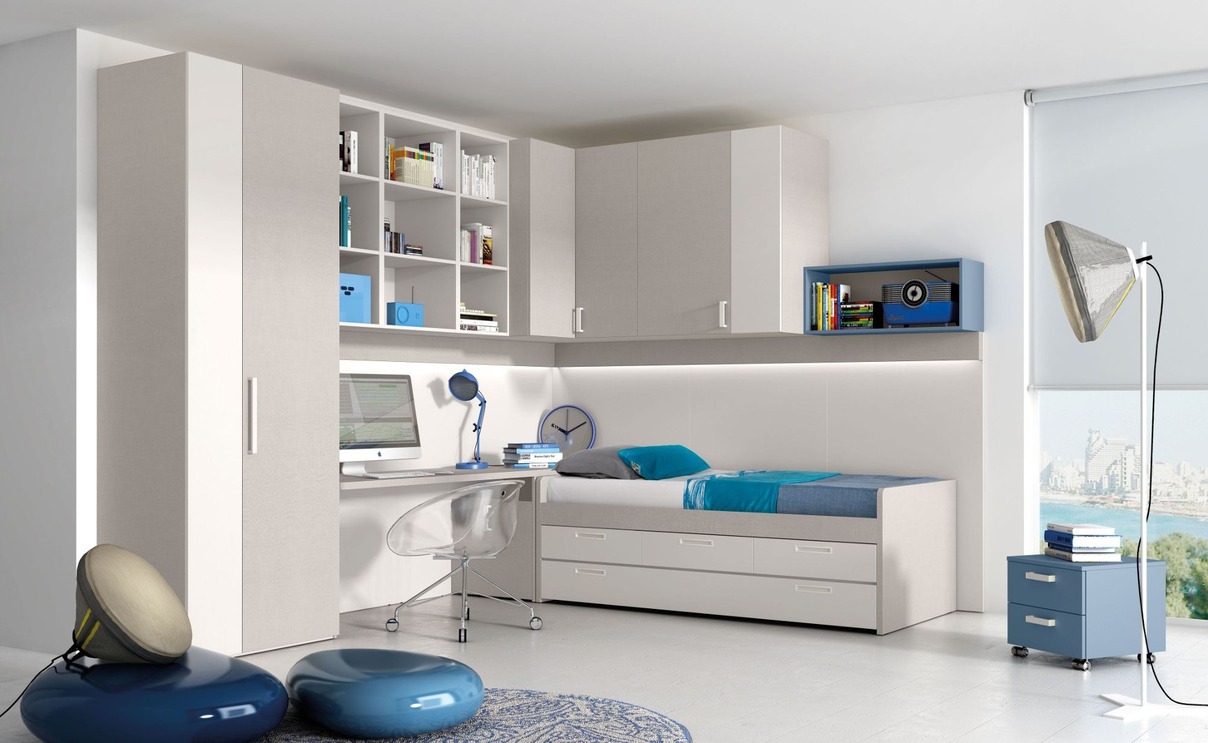 Letto a ponte matrimoniale: letti matrimoniali a soppalco. idee ...